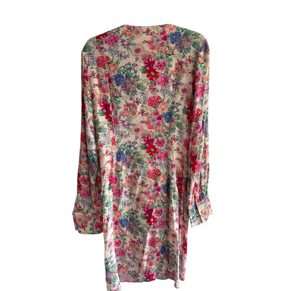 Favorite Daughter Barely Holding It Together Floral Long Sleeve Dress sz12 NWT - Picture 3 of 8